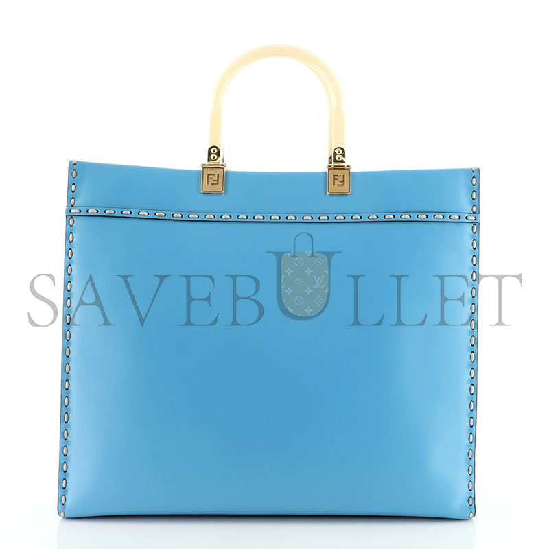 F**di sunshine shopper tote leather medium 8bh386afl5 (36*30*15cm)
